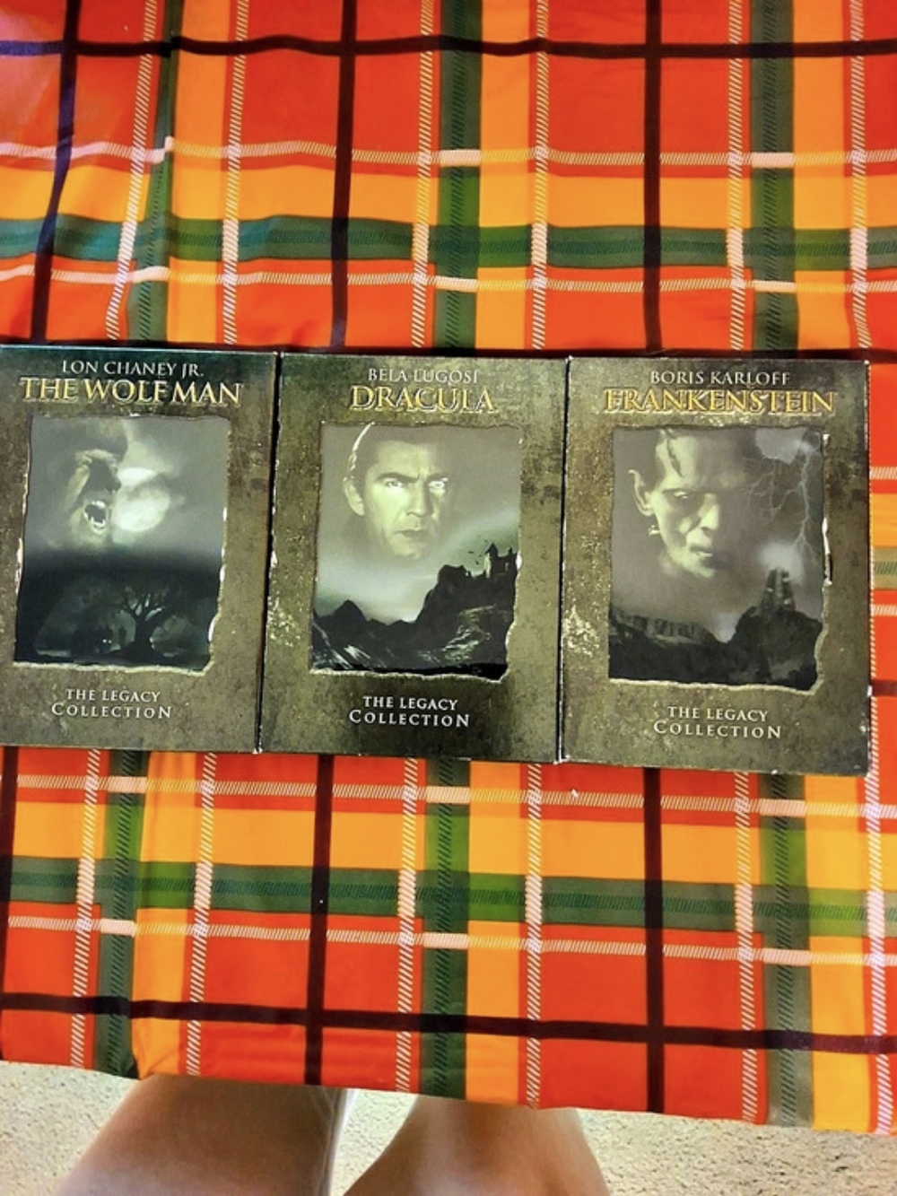 Universal Studios The Legacy Collection: The Wolfman, Dracula & Frankenstein DVD